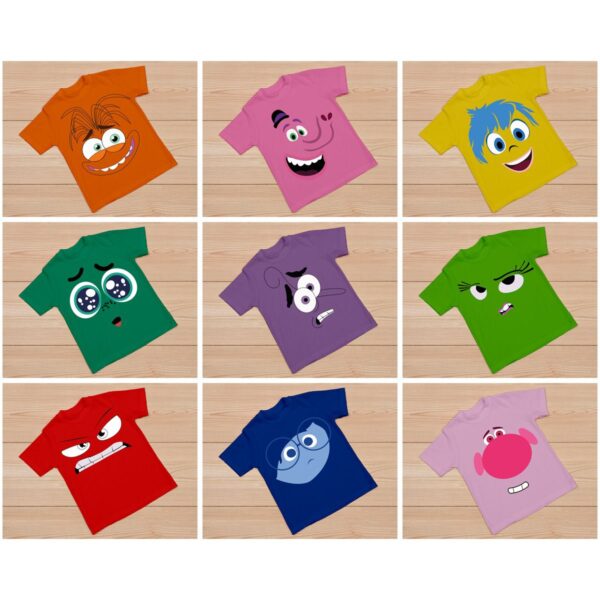 Estampas Camiseta Divertidamente 2 Vetores Para Sublimacao 2