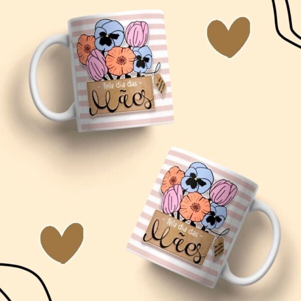 Estampas Caneca Dia Das Mães Sublimação Personalizados
