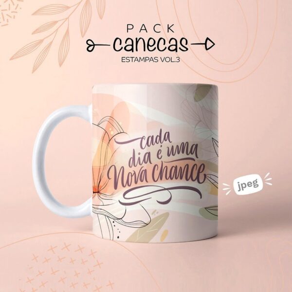 Estampas Caneca Dia Das Mulheres Frases De Coragem Incentivo