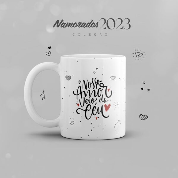 Estampas Caneca Dia Dos Namorados Frases Românticas Amor