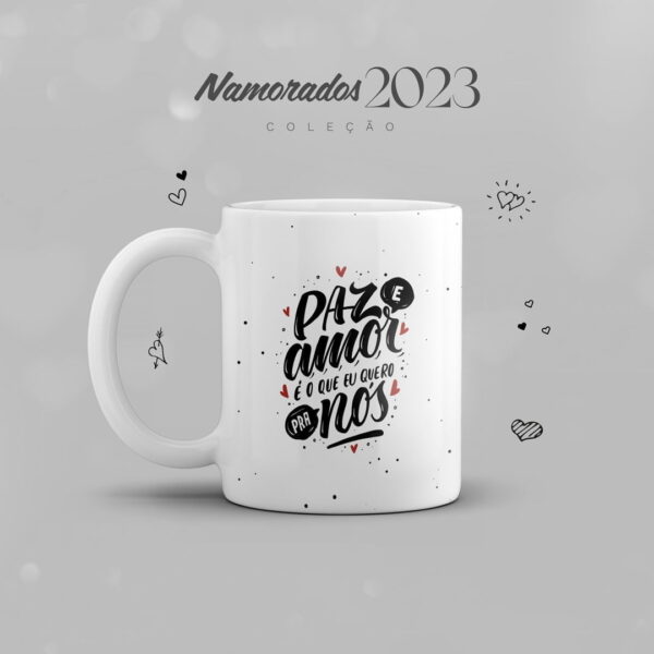 Estampas Caneca Dia Dos Namorados Frases Românticas Amor