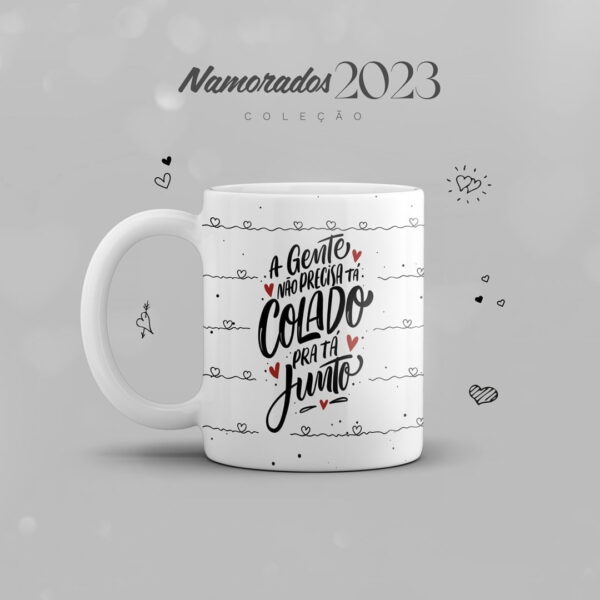 Estampas Caneca Dia Dos Namorados Frases Românticas Amor
