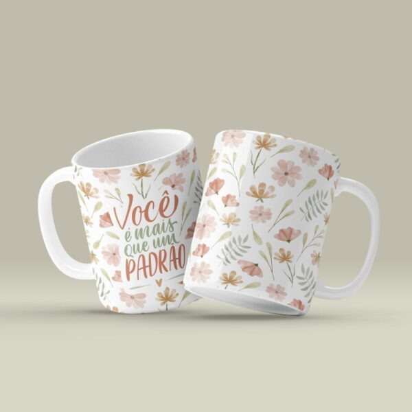 Estampas Caneca Mulher 2023 Ilustrações Delicadas + Frases