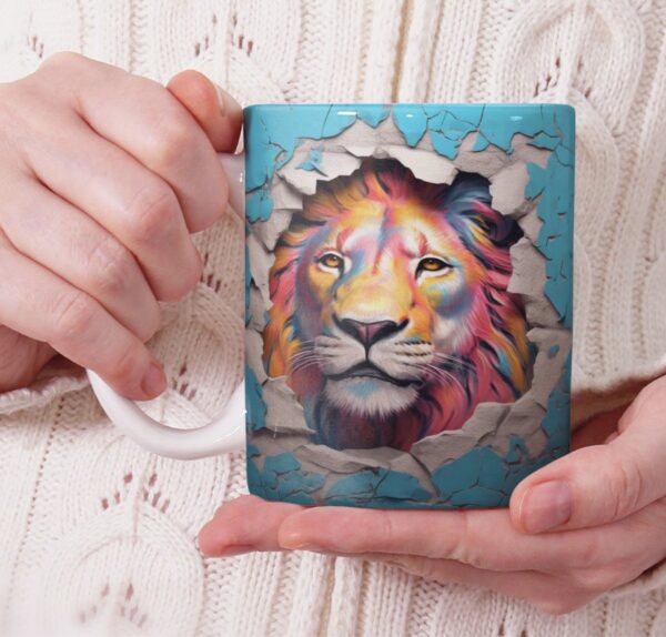 estampas canecas leoes arquivo digital caneca sublimacao 2