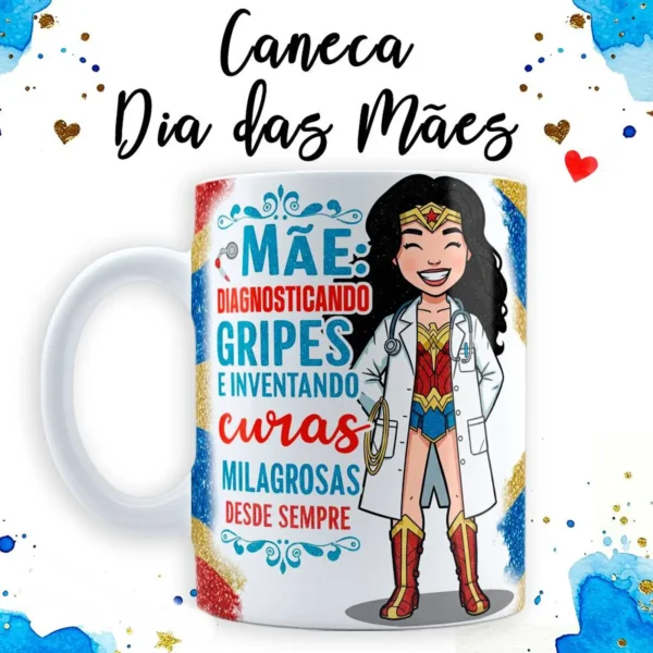 Estampas para Canecas Dia das Mães