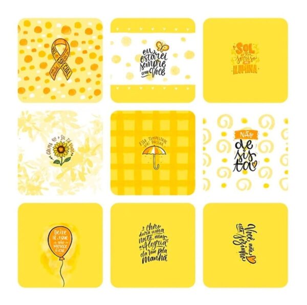 Estampas Setembro Amarelo P/ Caneca E Balinha Frases Png