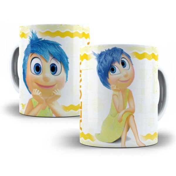 Estampas Sublimação Caneca Divertida-Mente Tristeza Alegria - Imagem 8