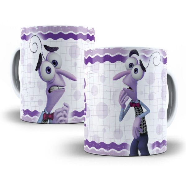 Estampas Sublimação Caneca Divertida-Mente Tristeza Alegria - Imagem 7