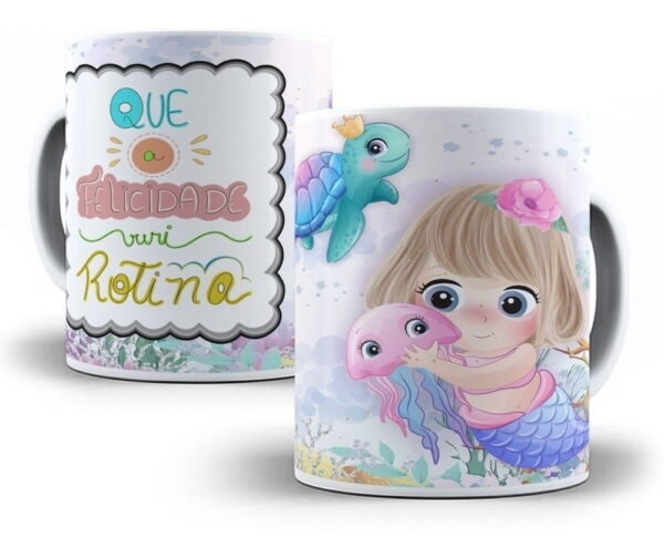 Estampas Sublimação Caneca Frases De Apoio Psd Editável