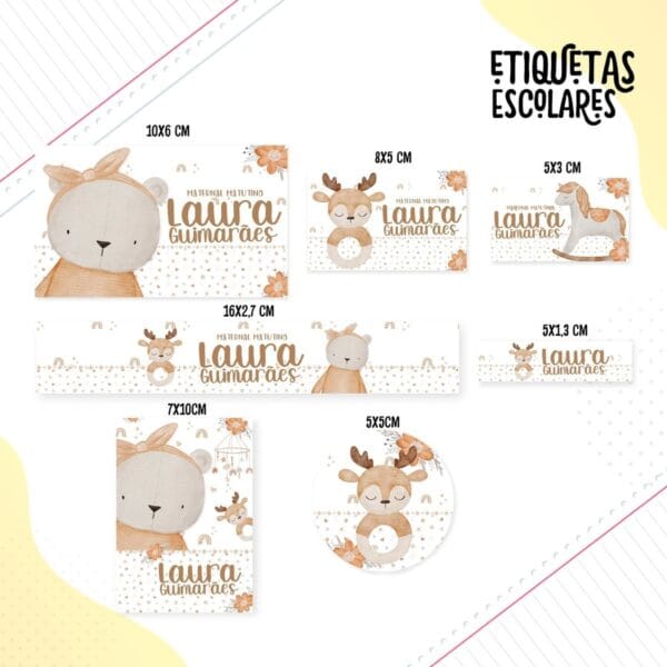 etiqueta escolar brinquedos menina arquivo digital etiqueta escolar