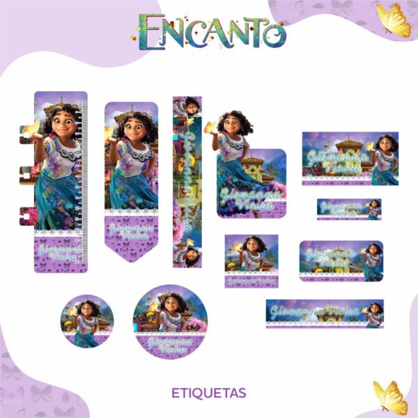 etiqueta escolar encanto arquivo digital papel e scrapbook 1