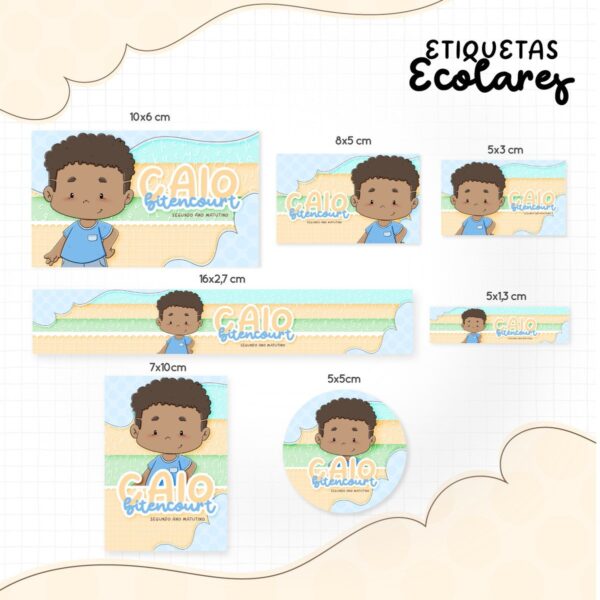 etiqueta escolar menininho negro arquivo digital etiqueta escolar menininho negro