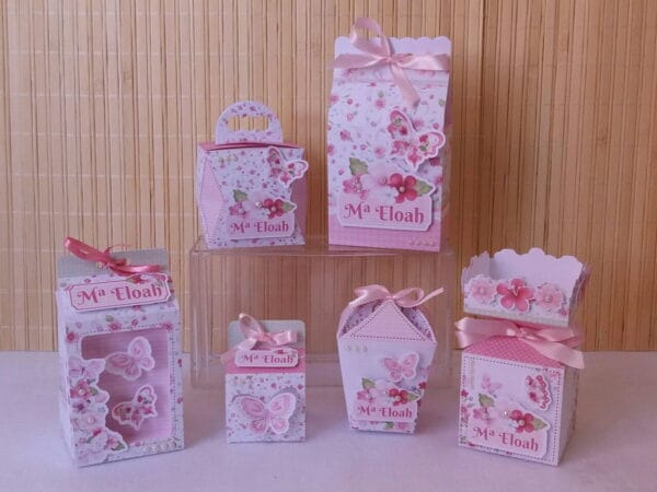 festa borboleta rosa arquivo digital personalizados borboleta