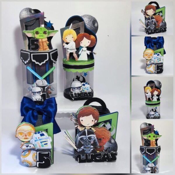 festa stars wars cute studio e pdf digital