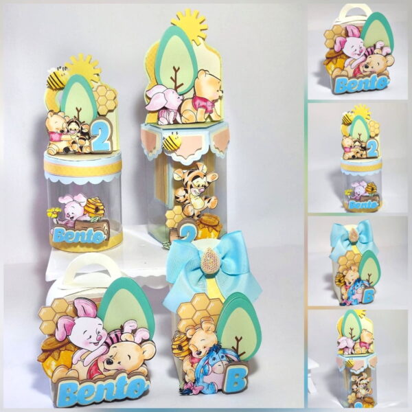 festa ursinho pooh luxo studio e pdf personalizacao