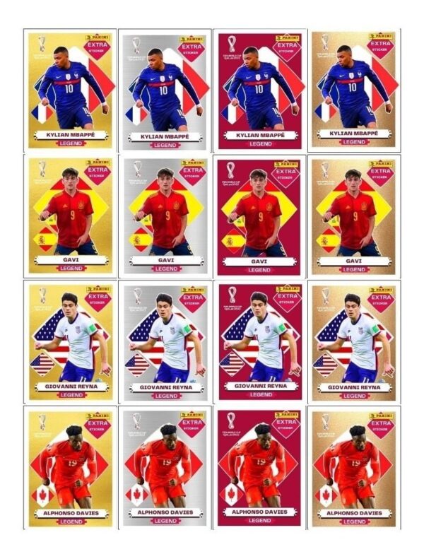Figurinhas Em Pdf Copa Do Mundo 2022 Legends + Coca Cola