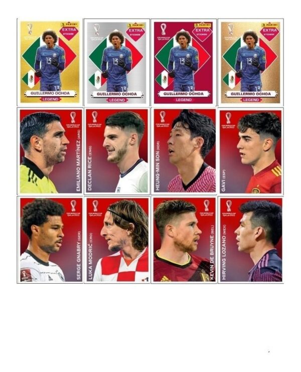 Figurinhas Em Pdf Copa Do Mundo 2022 Legends + Coca Cola