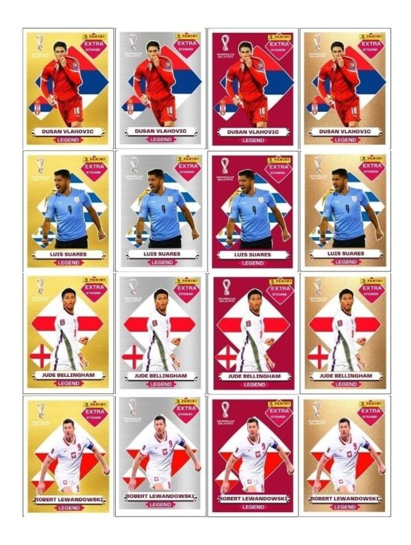 Figurinhas Em Pdf Copa Do Mundo 2022 Legends + Coca Cola