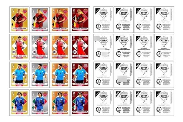 Figurinhas Legends + Coca Cola Copa 2022 Arquivo Digital Pdf