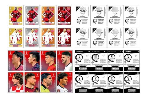 Figurinhas Legends + Coca Cola Copa 2022 Arquivo Digital Pdf