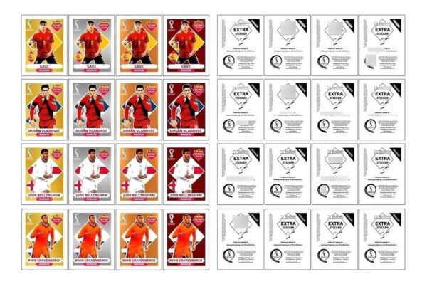 Figurinhas Legends + Coca Cola Copa 2022 Arquivo Digital Pdf