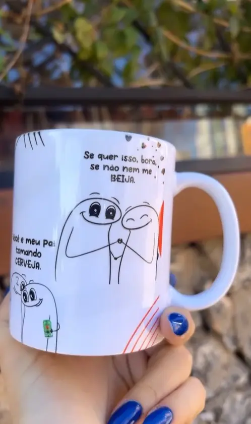 Gráficos para Caneca - Série Ana Castela e Flork