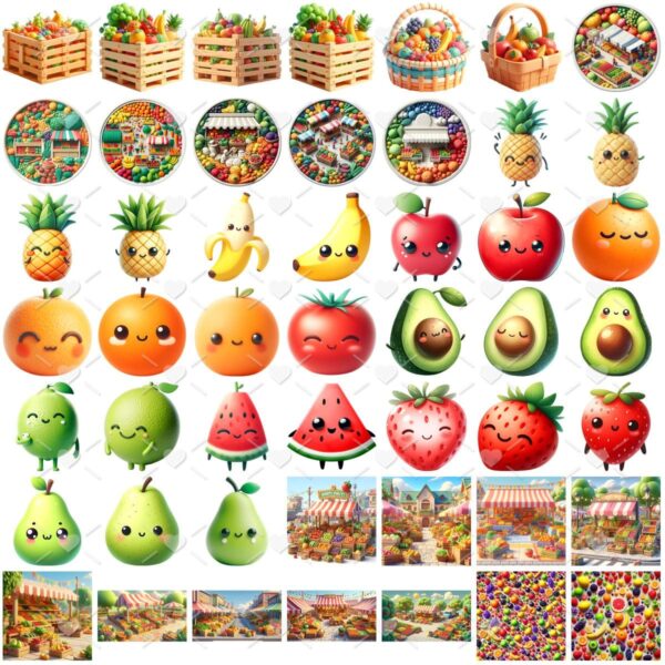 Ilustrações Hortifruti Png 3D Pera Vegetais Laranja Maçã