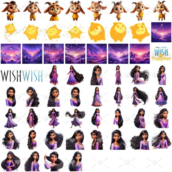 Ilustrações Wish O Poder dos Desejos Cliparts Png Sem Fundo