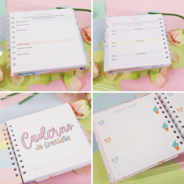 Ki Encadernação + Kit Digital Dia Das Mães Caderno Memórias