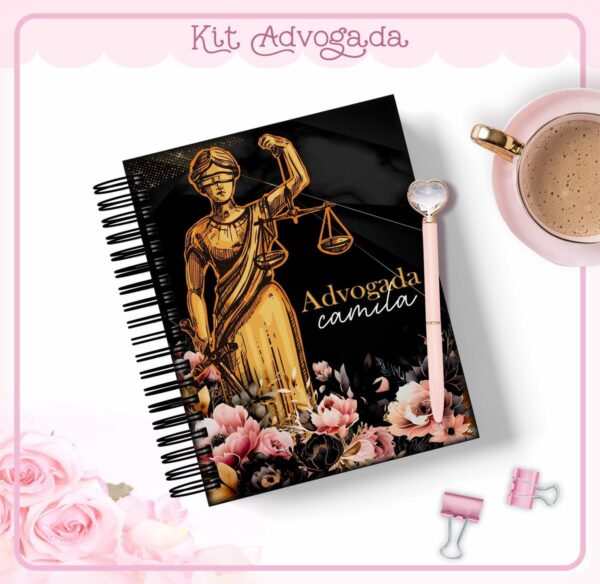 Kit Agendas Advogada - Arquivo Digital - Imagem 2