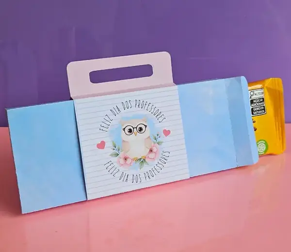Kit Arquivo Caixa Chocolate Personalizada