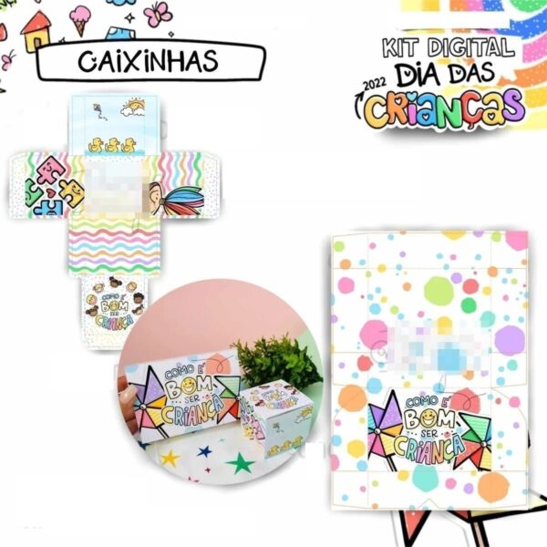 Kit Arquivo Digital Dia Das Crianças Completo 2022 Pandoca