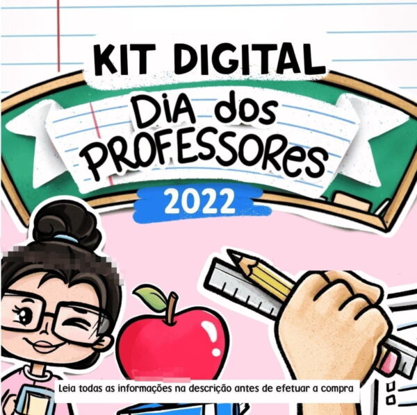 Kit Arquivo Digital Dia Dos Professores 2022 Pandoca Design