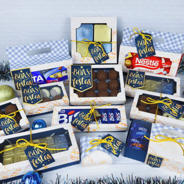 Kit Boas Festas Azul 2021 - Arquivo Digital - Imagem 2
