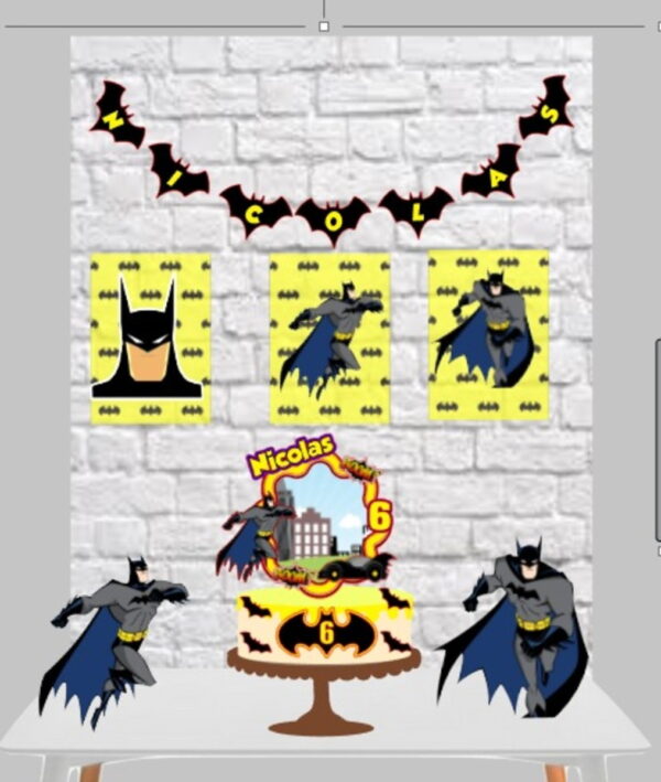 kit bolinho batman arquivo digital arquivo de corte