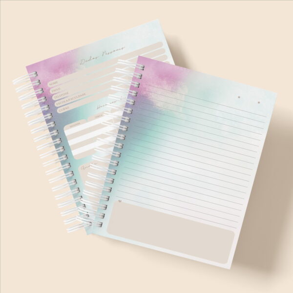 Kit Caderno Abstract - Arquivo Digital - Imagem 2