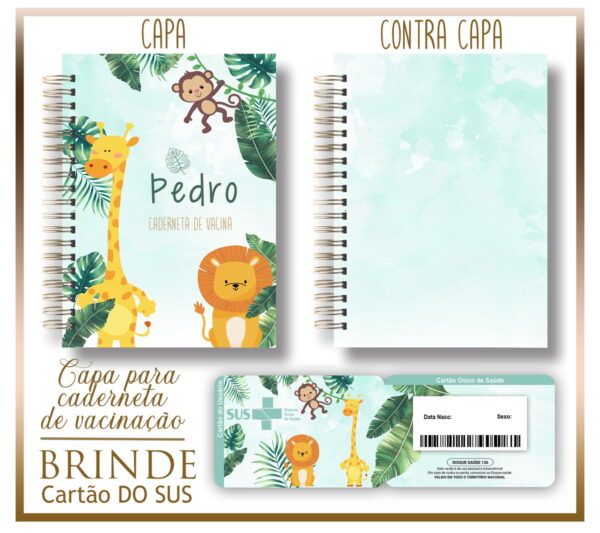 kit capa e cartao sus floresta arquivo digital arquivo digital
