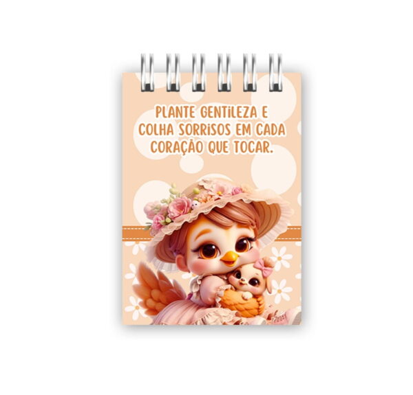 kit capas para bloco a6 cuddly chicken png agendas