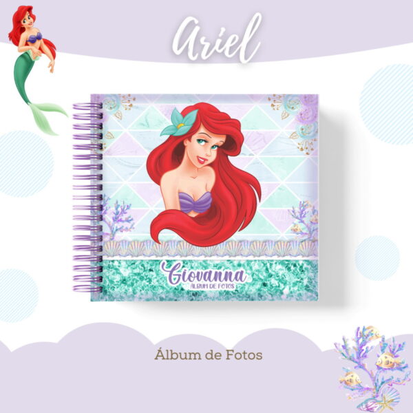kit completo infantil ariel arquivo digital papelaria