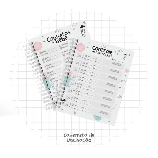 Kit Completo Maternidade Astronauta Menina - Arquivo Digital - Imagem 3
