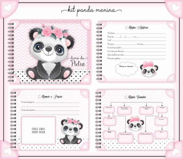 Kit Completo Pandinha - Arquivo Digital - Imagem 3