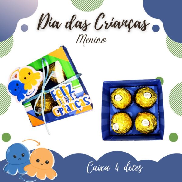 Kit Dia das crianças Polvinho Menino - Arquivo Digital - Imagem 4
