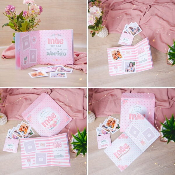 Kit Digital Dia Das Mães Álbum De Figurinhas P Imprimir