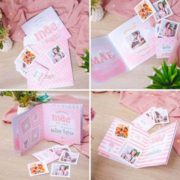Kit Digital Dia Das Mães Álbum De Figurinhas P Imprimir