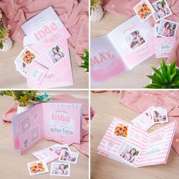Kit Digital Dia Das Mães Álbum De Figurinhas P Imprimir