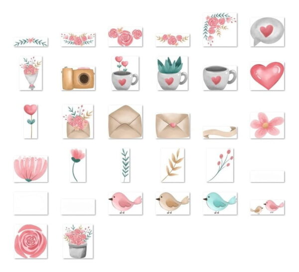 Kit Digital Dia Das Mães Artes Para Imprimir Cortar E Montar
