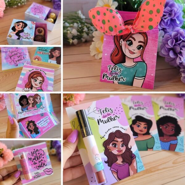 Kit Digital Dia Das Mulheres P Brindes E Personalizados