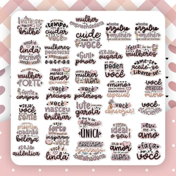 Kit Digital Dia Das Mulheres Para Papelaria E Personalizados