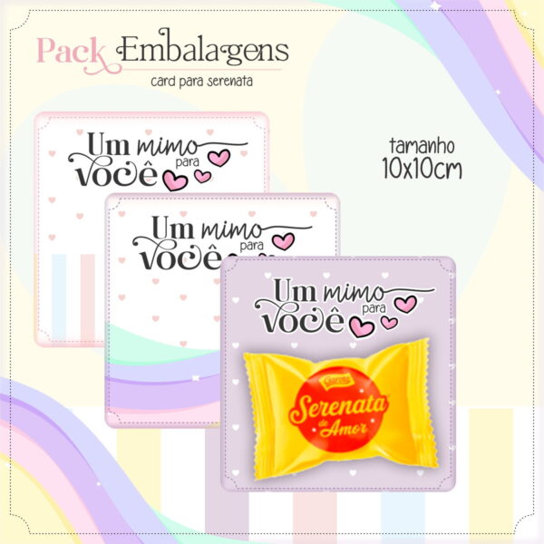 Kit Digital Embalagens Fofas - Arquivo Digital - Imagem 2