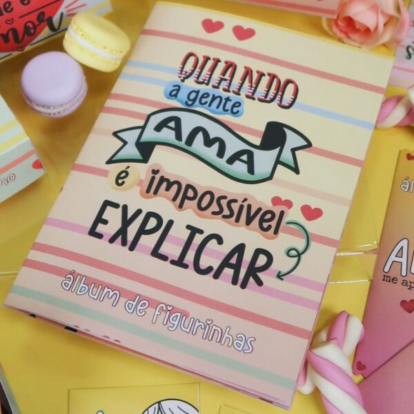 Kit Digital + Encadernação Dia Dos Namorados Personalizados